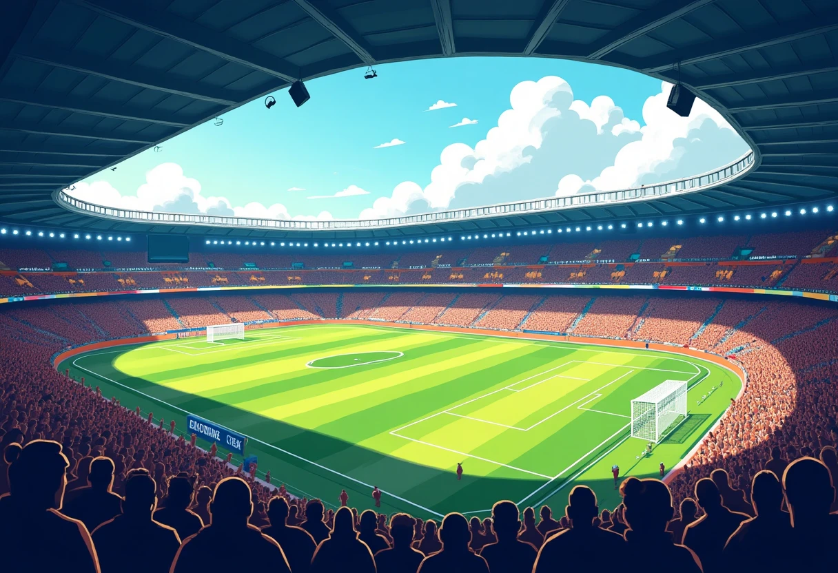 Estadio lleno para la Champions League