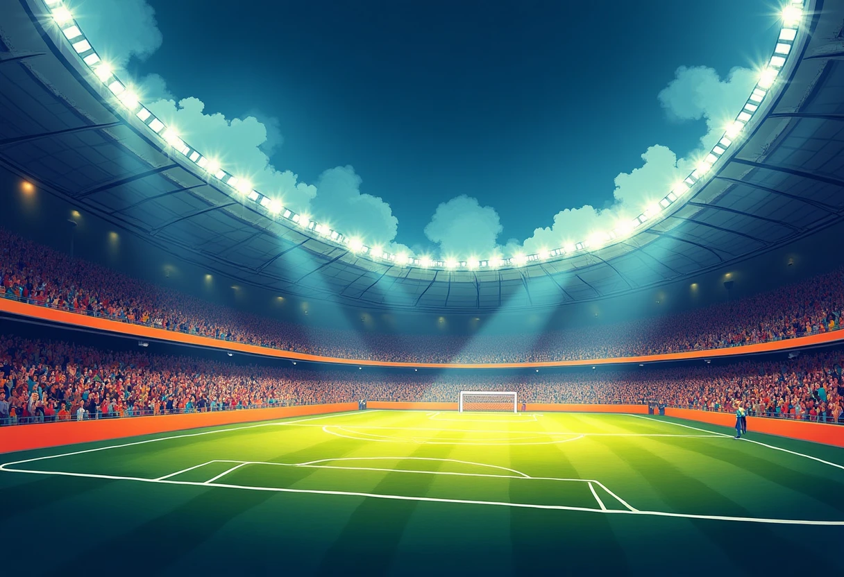 Match MLS en cours avec une ambiance électrique
