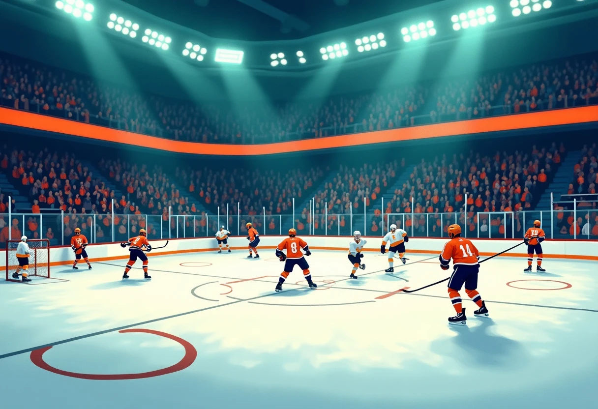 Dramatische NHL-Action