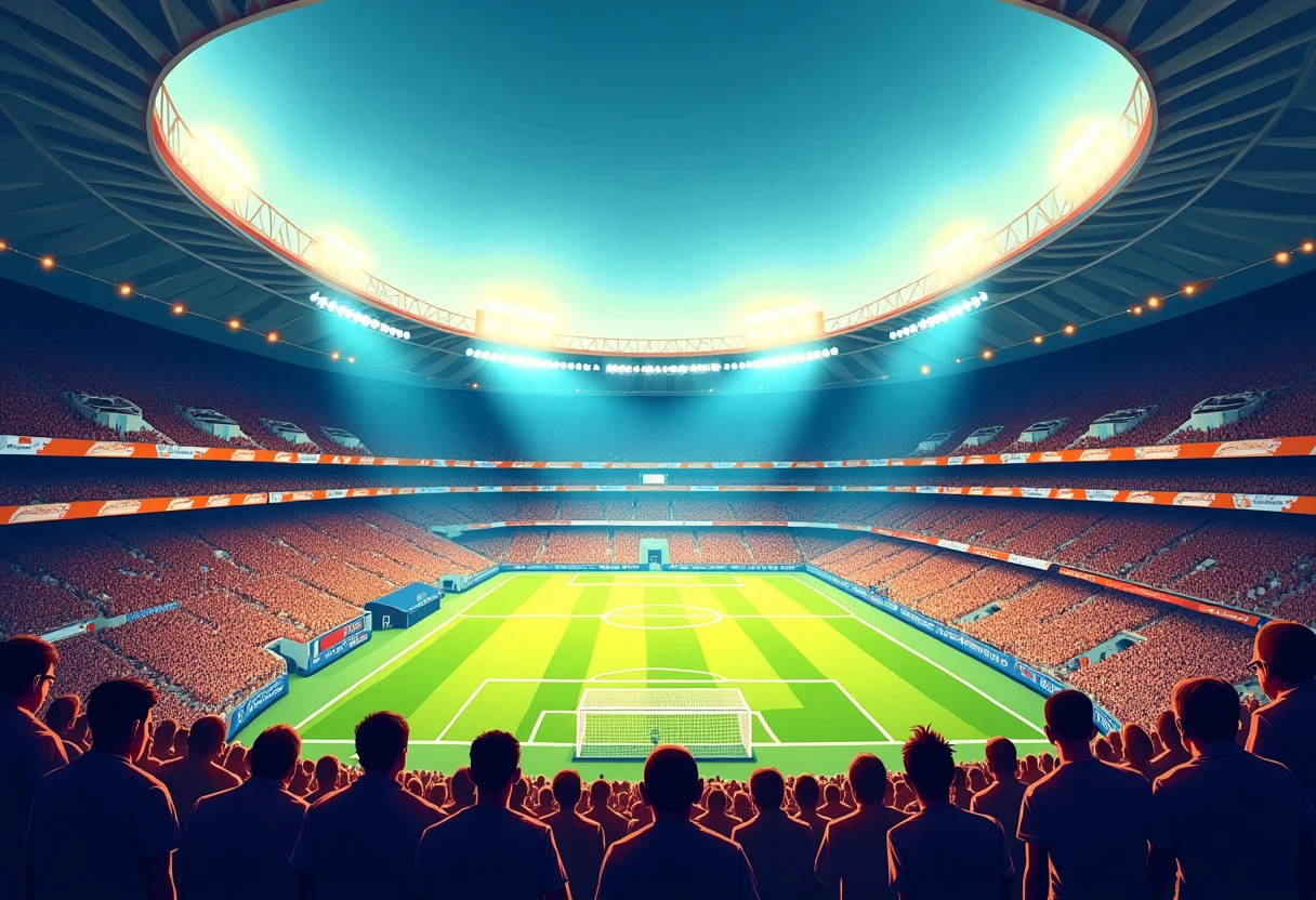 UEFA Champions League stadium atmosphere