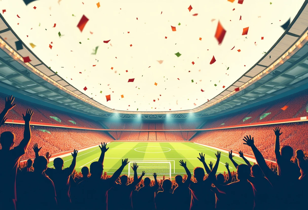 Festive World Cup atmosphere